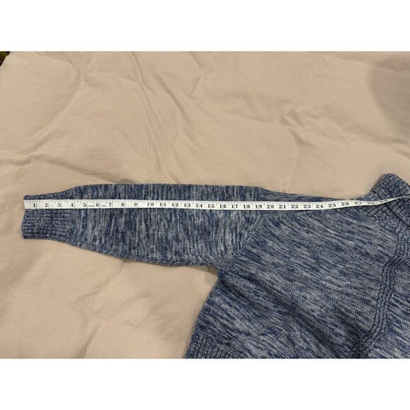 Margaret O'Leary Womens Size Small Kimbra Cotton Gray Cotton Turtleneck Pullover - Picture 8 of 8